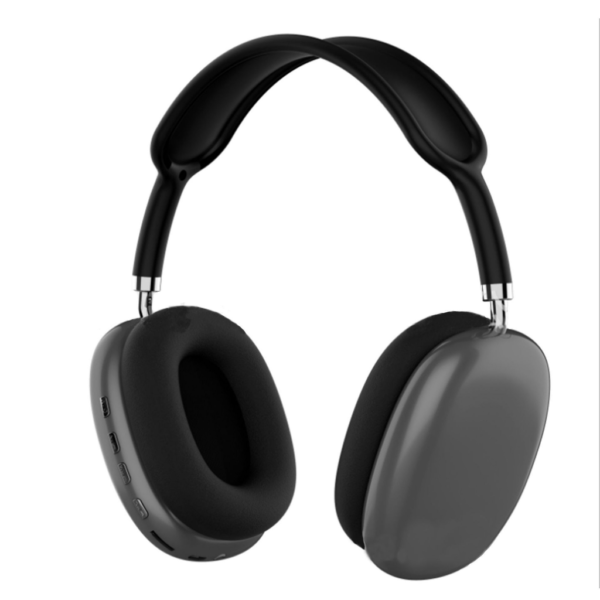 Black P9 Wireless Headphones - Sleek, Stylish, and High-Quality SoundBlack P9 Wireless Headphones - Sleek, Stylish, and High-Quality Sound