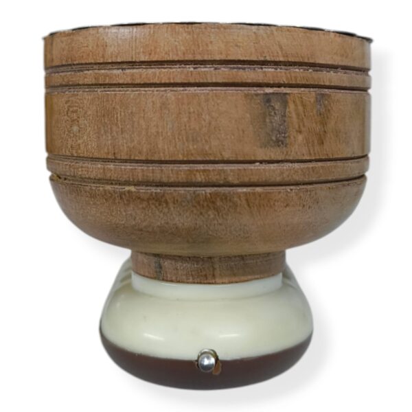 Wooden Kapoor Dani with electric base