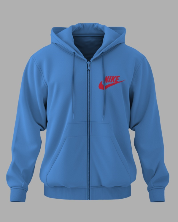 Nike Zipper Hoodie with Kangaroo Pocket – Premium Winter Wear